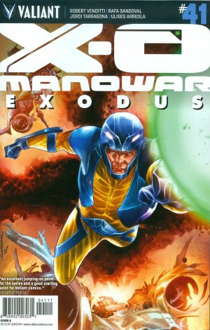 couverture, jaquette X-O Manowar 41  - Exodus Part 3: First ShotIssues V3 (2012 - 2016) (Valiant Comics) Comics