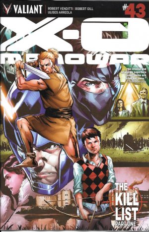 couverture, jaquette X-O Manowar 43  - The Kill List Part OneIssues V3 (2012 - 2016) (Valiant Comics) Comics