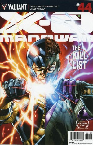 couverture, jaquette X-O Manowar 44  - The Kill List Part 2: Going to GroundIssues V3 (2012 - 2016) (Valiant Comics) Comics