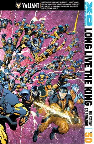 couverture, jaquette X-O Manowar 50  - Long Live the KingIssues V3 (2012 - 2016) (Valiant Comics) Comics
