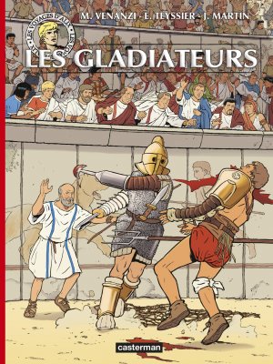 couverture, jaquette Les voyages d'Alix 39  - Les gladiateursreedition (casterman bd) BD