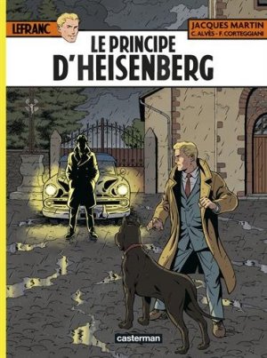 couverture, jaquette Lefranc 28  - Le principe d'Heisenberg simple 1984 (casterman bd) BD