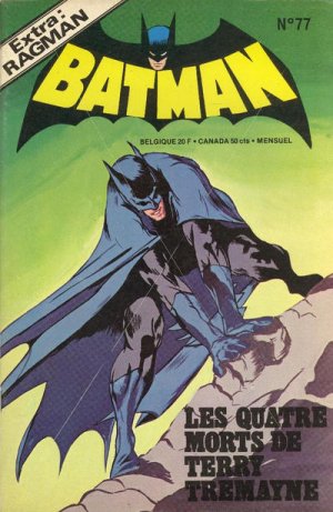 Batman 77 - Les quatre morts de Terry Tremayne