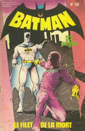 couverture, jaquette Batman 86  - Le filet de la mortKiosque (1972 - 1980) (Interpresse) Comics