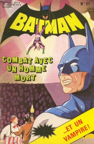 couverture, jaquette Batman 91  - Combat avec un homme mortKiosque (1972 - 1980) (Interpresse) Comics