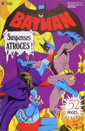 couverture, jaquette Batman 100  - L'arrivée de... Face d'ArgileKiosque (1972 - 1980) (Interpresse) Comics