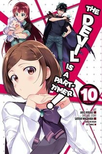 couverture, jaquette Hataraku Maou-sama! 10  (Yen Press) Manga