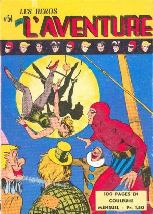 Les Héros De L'Aventure 54 - La jeune fille du cirque