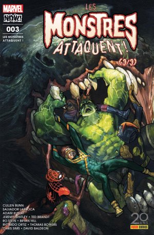 couverture, jaquette Les Monstres Attaquent ! 3 Kiosque (2017) (Panini Comics) Comics