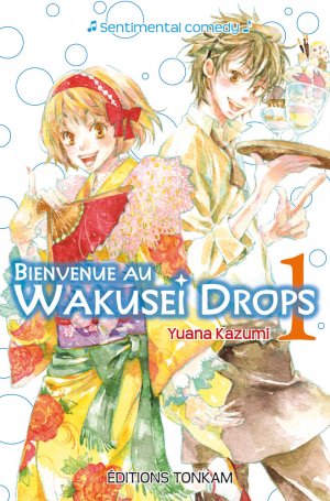 couverture, jaquette Bienvenue au Wakusei Drops 1  (Tonkam) Manga