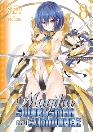couverture, jaquette Magika no Kenshi to Shoukan Maou 8  (Seven Seas) Manga