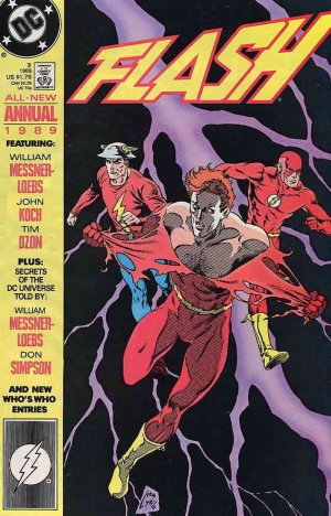 couverture, jaquette Flash 3 Issues V2 - Annuals (1987 - 2000) (DC Comics) Comics