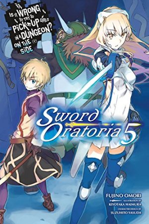 couverture, jaquette Dungeon ni Deai o Motomeru no wa Machigatte Iru Darou ka Gaiden - Sword Oratoria 5  (Yen Press) Light novel