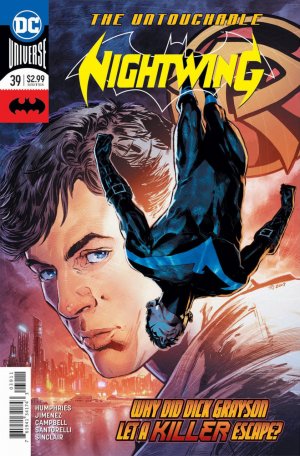 couverture, jaquette Nightwing 39  - The Untouchable : Face-OffIssues V4 (2016 - Ongoing) - Rebirth (DC Comics) Comics