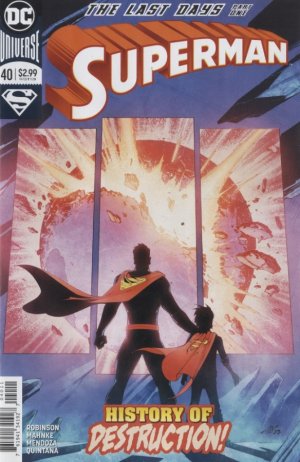 couverture, jaquette Superman 40  - The Last Days 1Issues V4 (2016 - 2018) (DC Comics) Comics