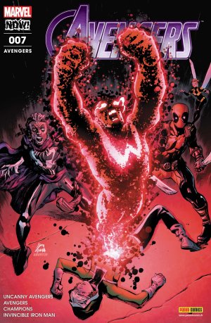 couverture, jaquette Avengers 7 Kiosque V5 (2017 - 2018) (Panini Comics) Comics