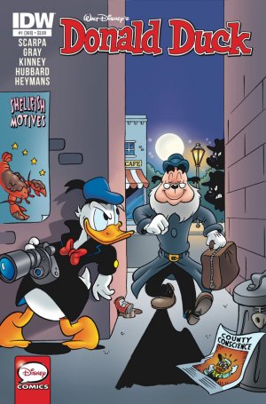 couverture, jaquette Donald Duck 1  - 368Issues (2015 - Ongoing) (IDW Publishing) Comics