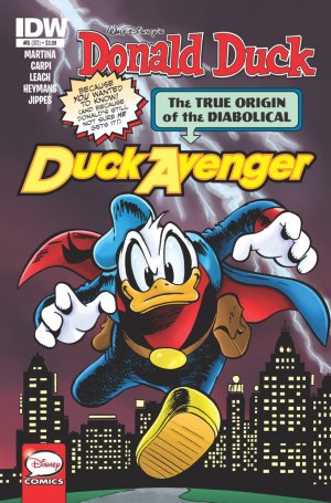 couverture, jaquette Donald Duck 5  - 372 : The Diabolical Duck Avenger 1Issues (2015 - Ongoing) (IDW Publishing) Comics