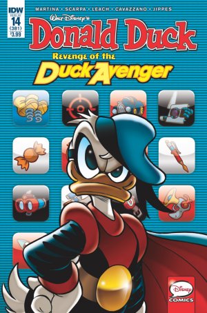 couverture, jaquette Donald Duck 14  - 381 : Revenge of the Duck AvengerIssues (2015 - Ongoing) (IDW Publishing) Comics