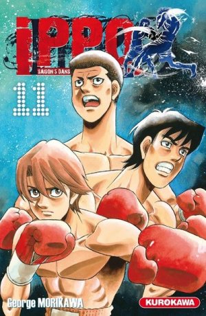 couverture, jaquette Ippo 11 Saison 5 : Dans l'ombre du champion (Kurokawa) Manga