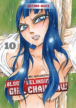 couverture, jaquette Bloody Delinquent Girl Chainsaw 10  (akata) Manga