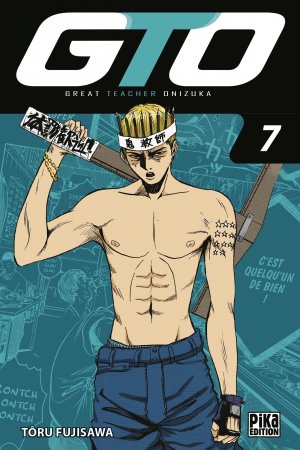 couverture, jaquette GTO 7 Édition 2017 (pika) Manga