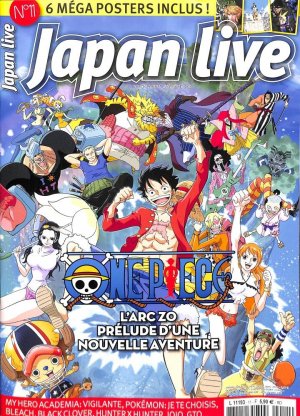 couverture, jaquette Japan live 11  (2B2M) Magazine