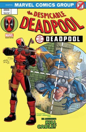 Marvel Legacy - Despicable Deadpool 287 - Deadpool Kills Cable, Part 1 - Lenticular Variant