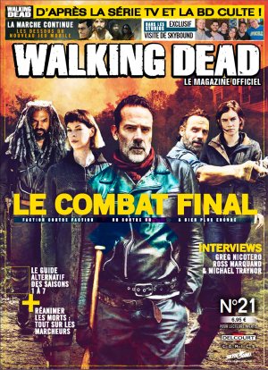 couverture, jaquette Walking Dead - Le Magazine Officiel 21  - 21AKiosque (2013 - En Cours) (delcourt bd) Magazine