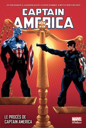 couverture, jaquette Captain America 9  - Le Procès de Captain AmericaTPB Hardcover - Marvel Deluxe - Issues V5/V1Suite (Panini Comics) Comics