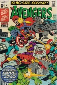 Avengers # 4 Issues (1967 - 1972) - King-Size Special