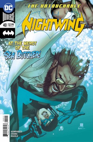 couverture, jaquette Nightwing 40  - The Untouchable : Deep diveIssues V4 (2016 - Ongoing) - Rebirth (DC Comics) Comics