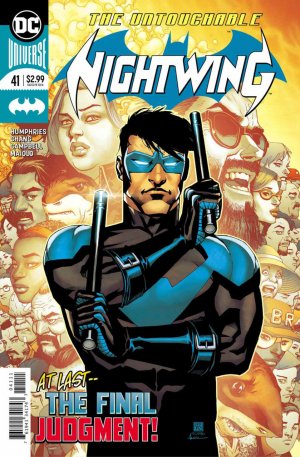 couverture, jaquette Nightwing 41  - The Untouchable : Final JudgmentIssues V4 (2016 - Ongoing) - Rebirth (DC Comics) Comics