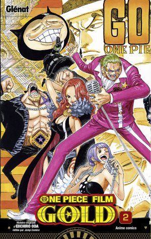 couverture, jaquette One Piece - Gold 2  (Glénat Manga) Anime comics