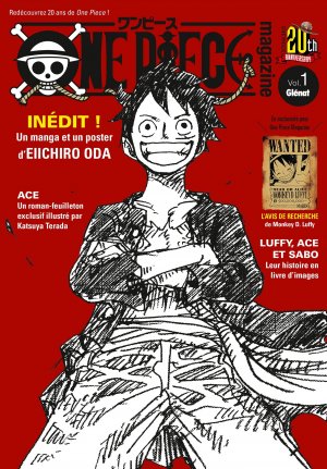 couverture, jaquette One piece magazine 1  (Glénat Manga) Magazine