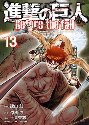 couverture, jaquette L'Attaque des Titans - Before the Fall 13  (Kodansha) Manga