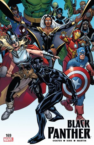 couverture, jaquette Black Panther 169  - Klaw Stands Supreme part 4Issues V6 (2016 - 2018) (Marvel) Comics