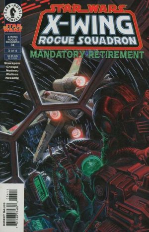 couverture, jaquette Star Wars - X-Wing Rogue Squadron 34  - Mandatory Retirement, Part ThreeIssues (Dark Horse Comics) Comics