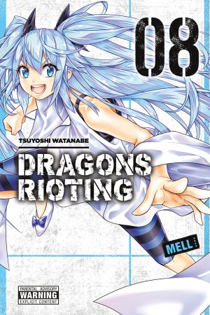 couverture, jaquette Dragons Rioting 8  (Yen Press) Manga