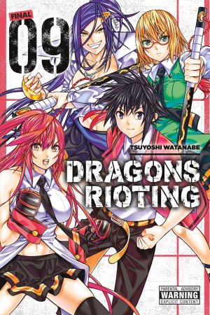 couverture, jaquette Dragons Rioting 9  (Yen Press) Manga