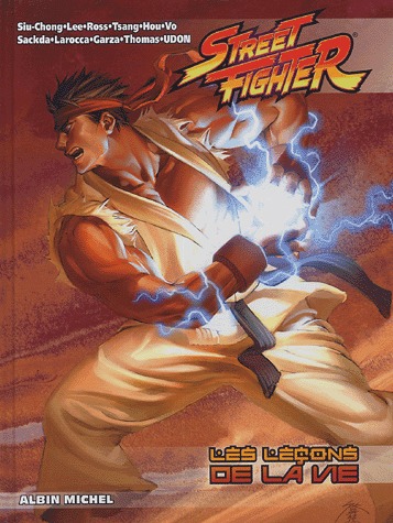 couverture, jaquette Street fighter 4  (Albin Michel Manga) Manga