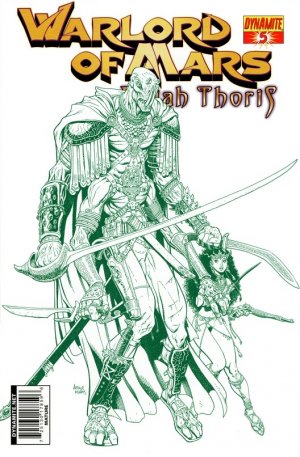 Warlord of Mars - Dejah Thoris 5 - (Arthur Adams Martian Green Art Retailer Incentive)