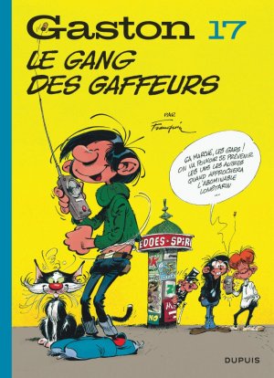 couverture, jaquette Gaston 17  - Le gang des gaffeursRéédition (2018) (dupuis) BD
