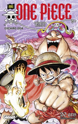 couverture, jaquette One Piece 86 Collector 20 ans (Glénat Manga) Manga