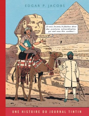 couverture, jaquette Blake et Mortimer 4  - Le mystère de la Grande Pyramide (1/2)Limitée (Blake & Mortimer) BD