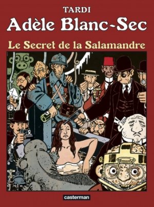 couverture, jaquette Adèle Blanc-sec 5  - Le secrèt de la SalamandreRéédition 2017 (casterman bd) BD