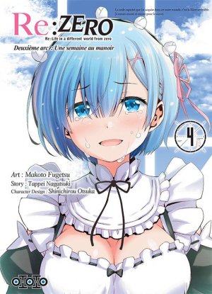 couverture, jaquette Re:Zero - Re:Life in a different world from zero - Deuxième arc : Une semaine au manoir 4  (Ototo Manga) Manga