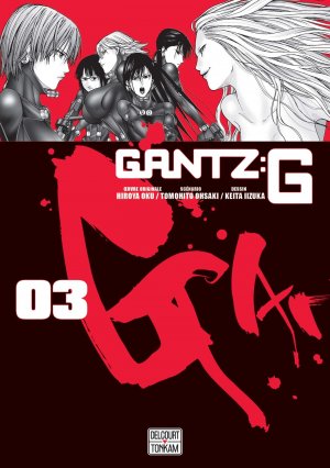 couverture, jaquette Gantz G 3  (delcourt / tonkam) Manga