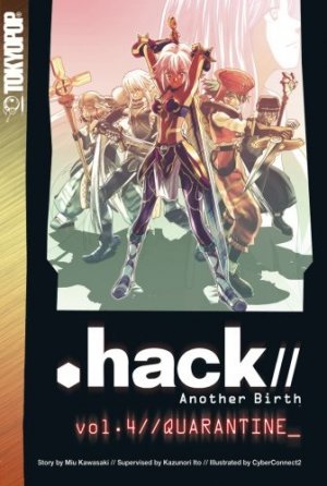 couverture, jaquette .hack//Another Birth 4 USA (Tokyopop) Roman