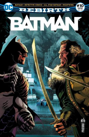 couverture, jaquette Batman Rebirth 10  - La Batcave est envahieKiosque V1 (2017 - En cours) (Urban Comics) Comics